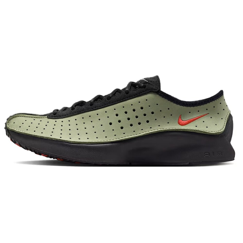 New Women's Nike Air Superfly Running Shoes Oil Green/Black - Picture 2 of 10